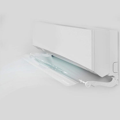 Witforms Split AC Air flow Deflector, transparent and white