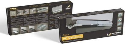 Witforms Split AC Air flow Deflector, transparent and white