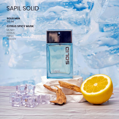 Sapil Solid for Men Eau De Toilette 100ml